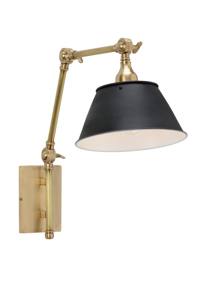Wildwood - Franklin Arm Sconce - Brass