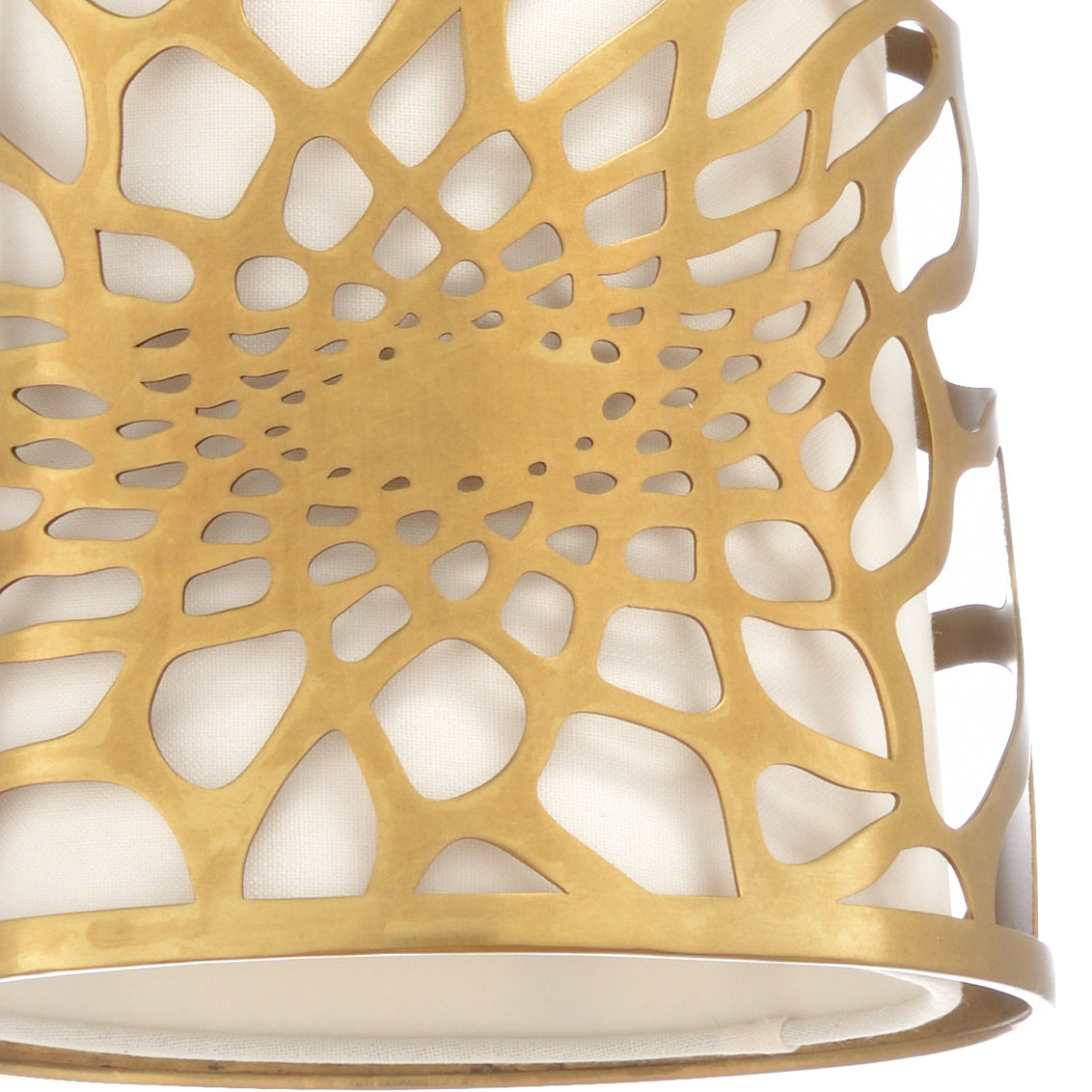 Wildwood Aria Pendant Light in Antique Brass