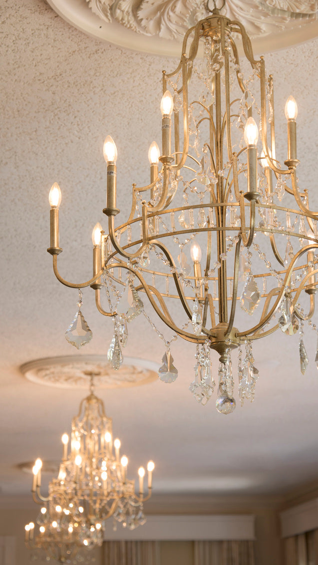 Wildwood Buckhead Chandelier, Large 12 Lights