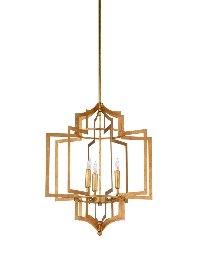 Dover Chandelier in Gold by Wildwood Lighting