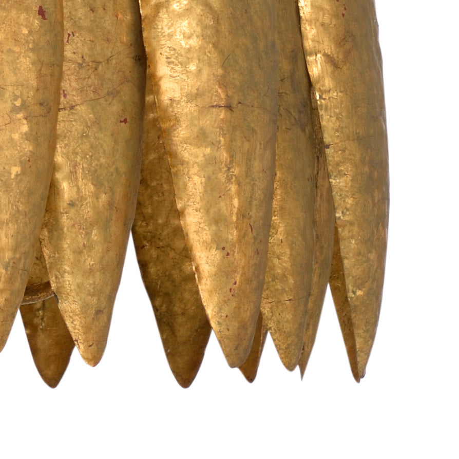 Wildwood  Ryland Chandelier in Antique Gold Leaf