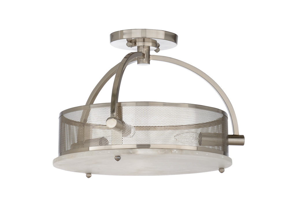 Wildwood Moon Ceiling Light Nickel