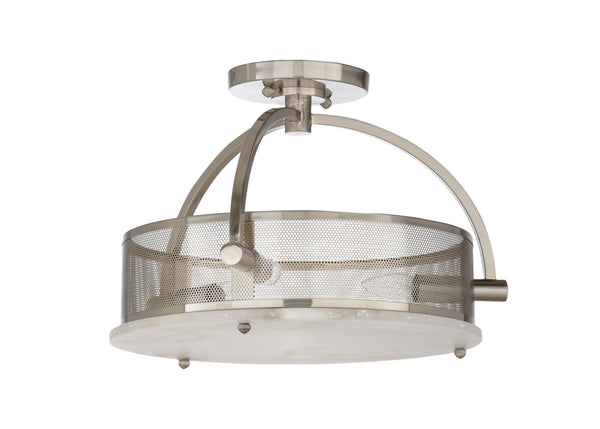 Wildwood Moon Ceiling Light Nickel