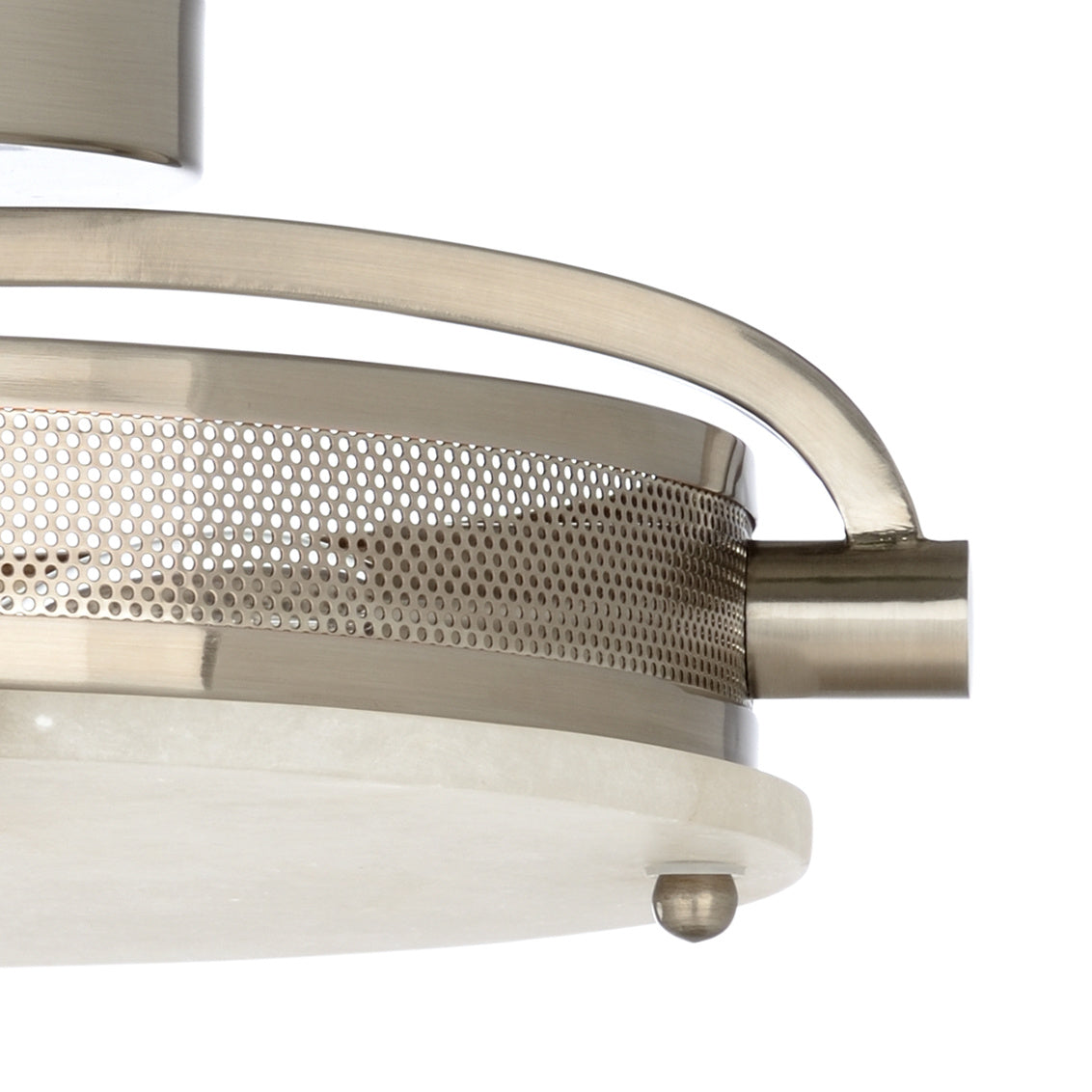 Wildwood Moon Flush Mount Nickel