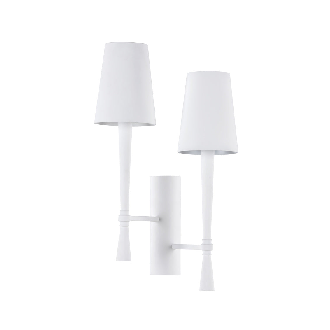 Wildwood Dumas Plaster Sconce White (Right)