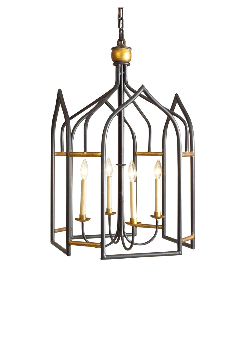 Chelsea House Bill Cain Seville Lantern Black/Gold