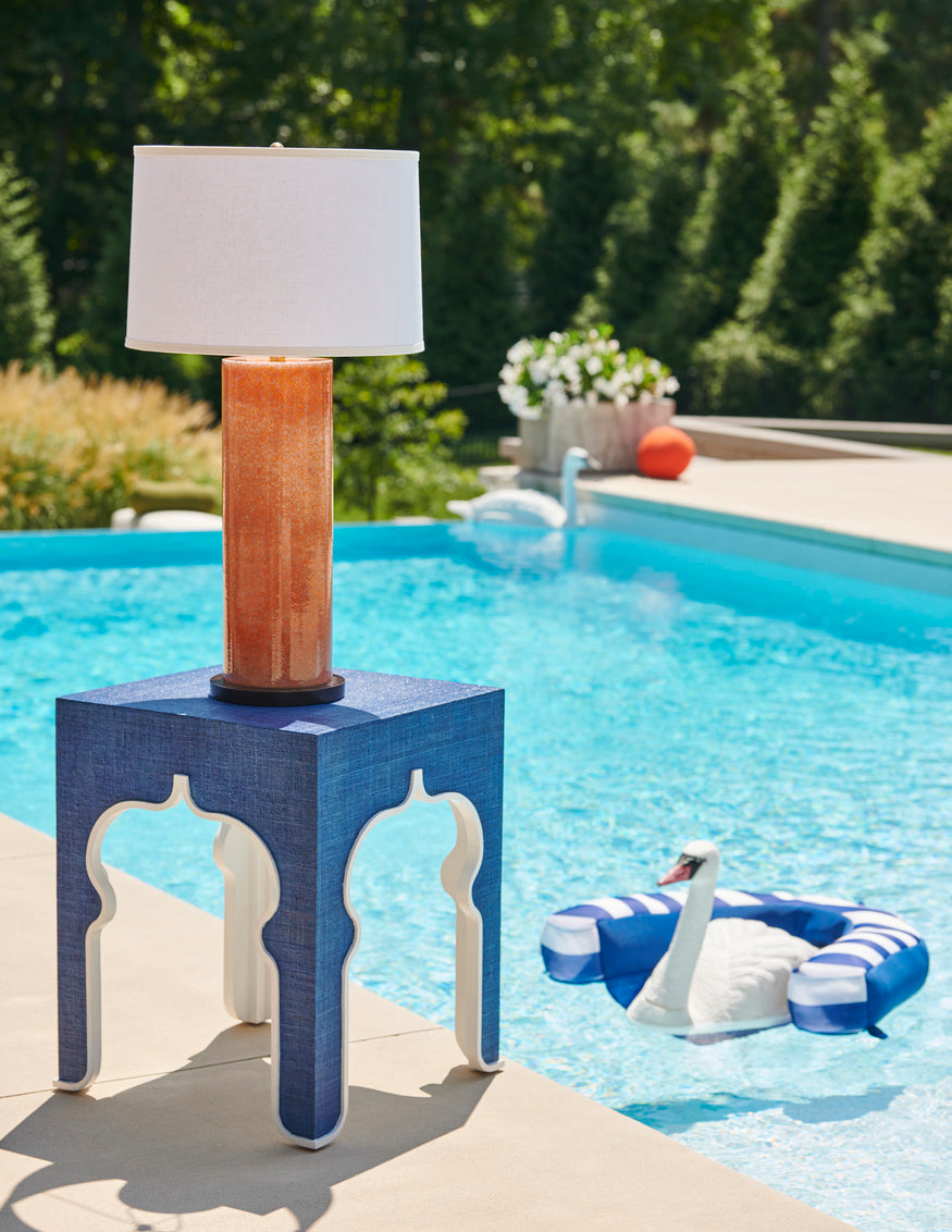 Chelsea House Anderson Lamp in Orange