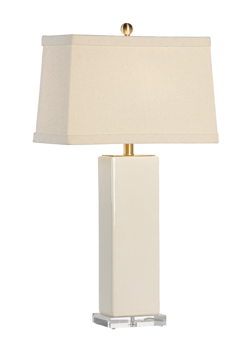 Chelsea House - Becker Vase Lamp - Cream