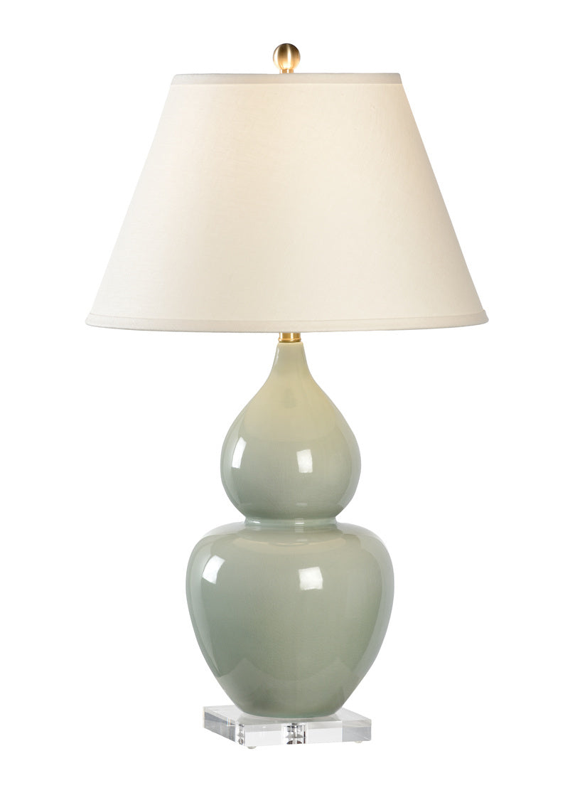 Chelsea House - Fulton Vase Lamp - Green