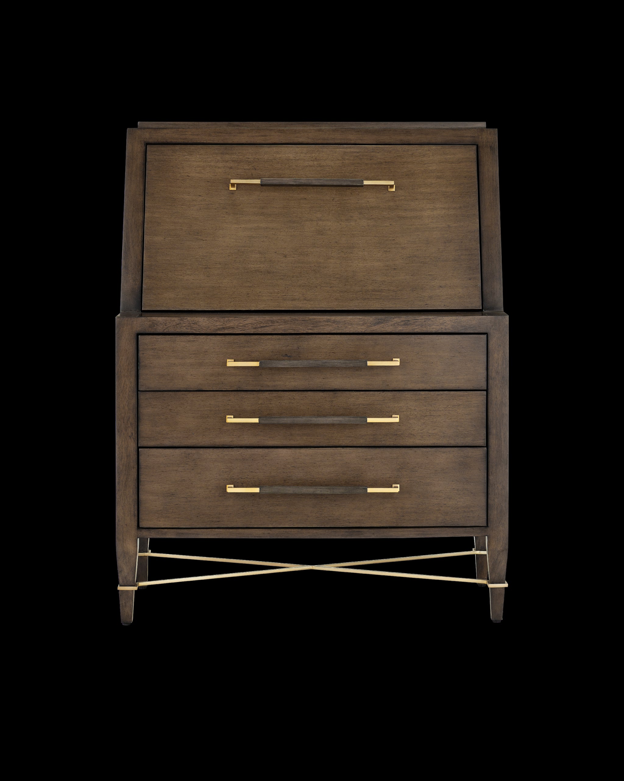 Currey & Company Verona Chanterelle Secretary Desk