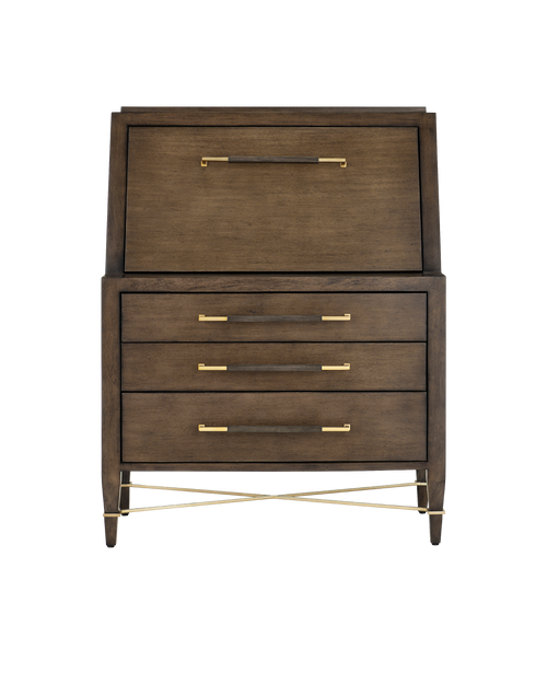 Currey & Company Verona Chanterelle Secretary Desk