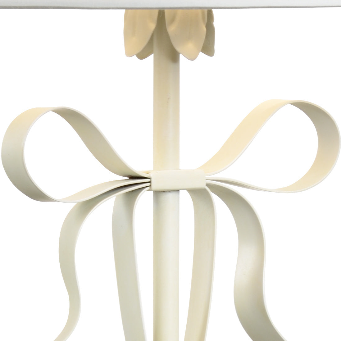 Chelsea House Bow Lamp White