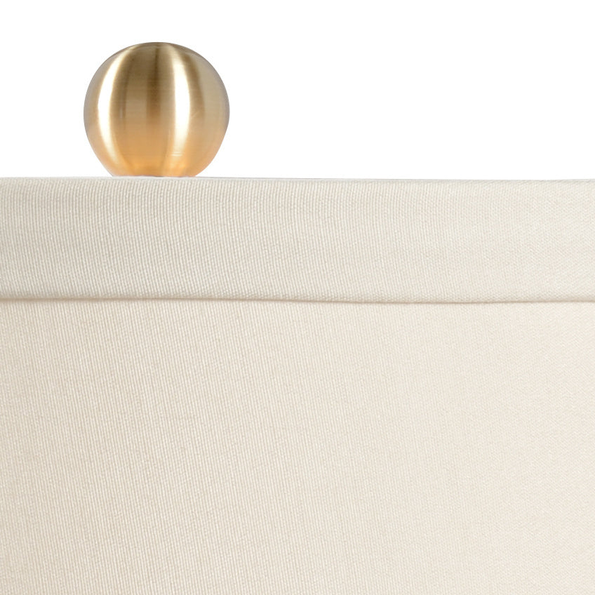 Chelsea House - Banded Lamp - Cream
