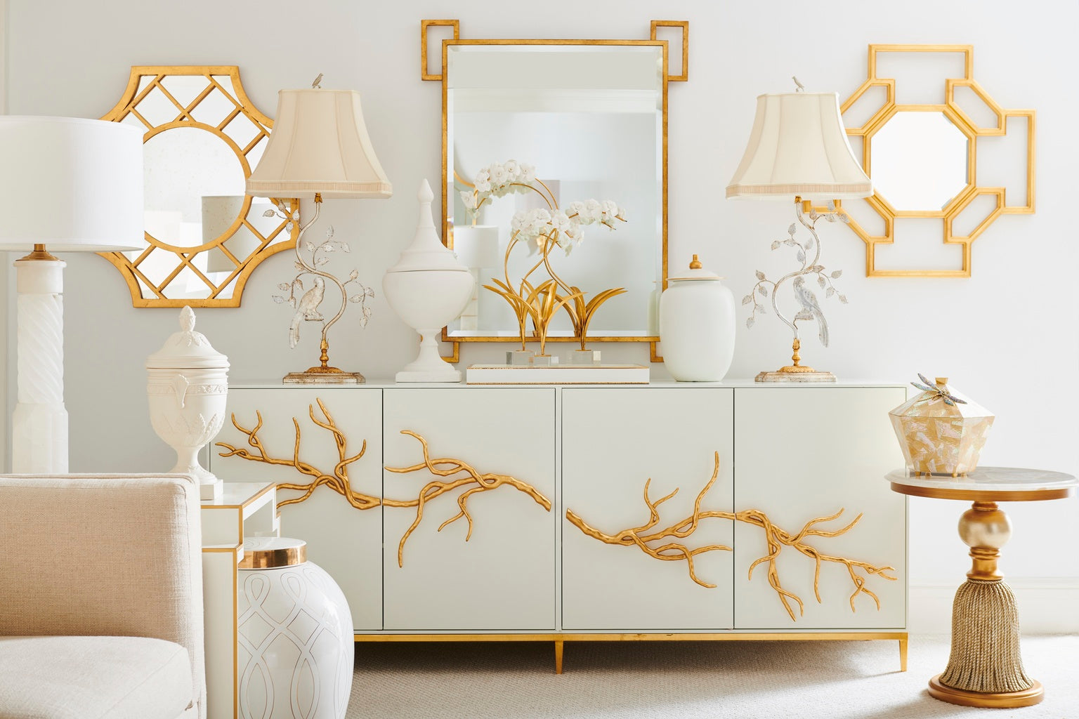 Chelsea House Roman Alabaster Lamp