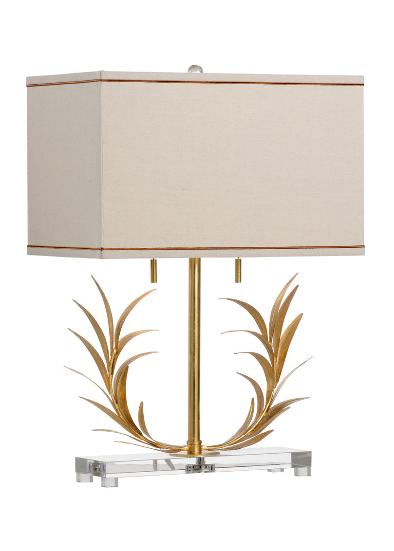 Chelsea House - Gold Laurel Lamp