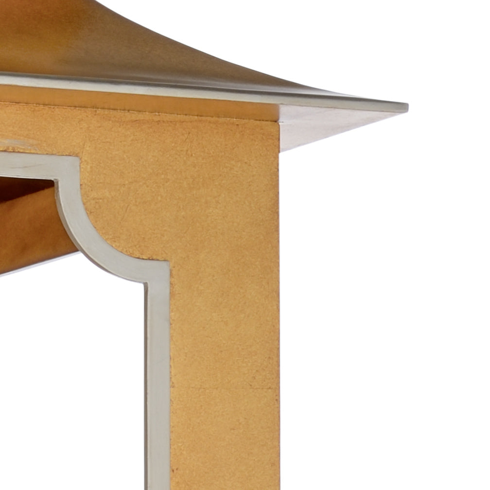 Chelsea House - Tole Pagoda Lantern - Gold