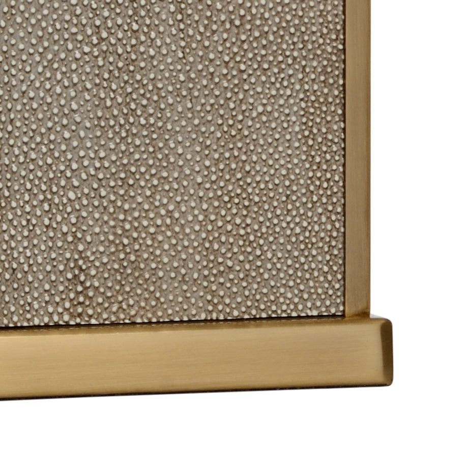 Chelsea House Gray Shagreen Lamp