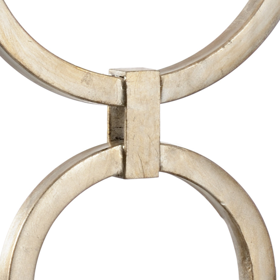 Chelsea House Silver Loop Lamp