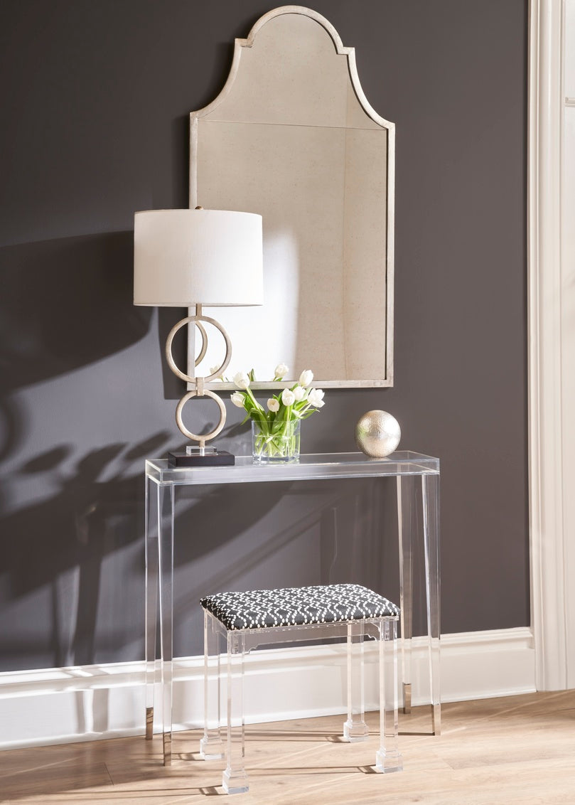 Chelsea House Silver Loop Lamp