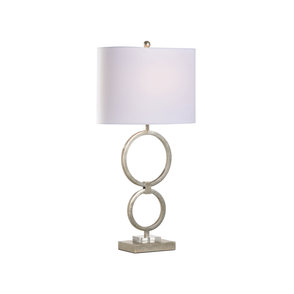 Chelsea House Silver Loop Lamp