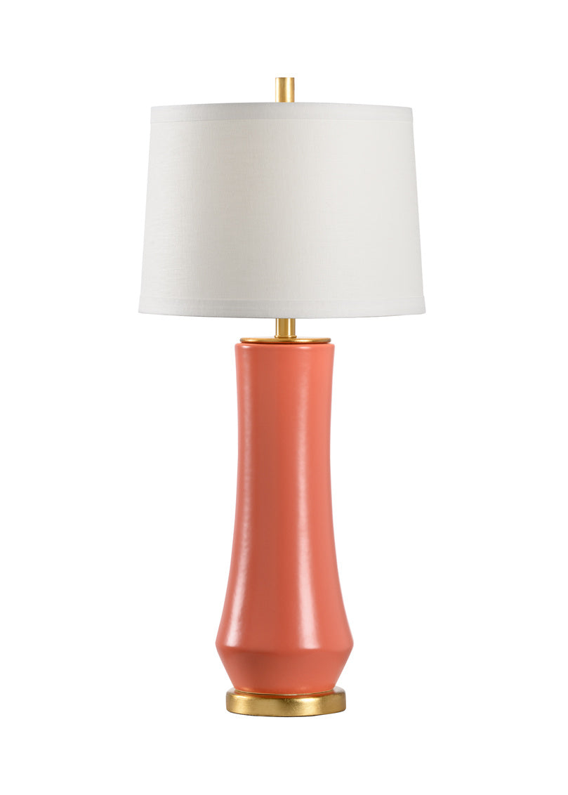 Chelsea House Landover Lamp in Coral