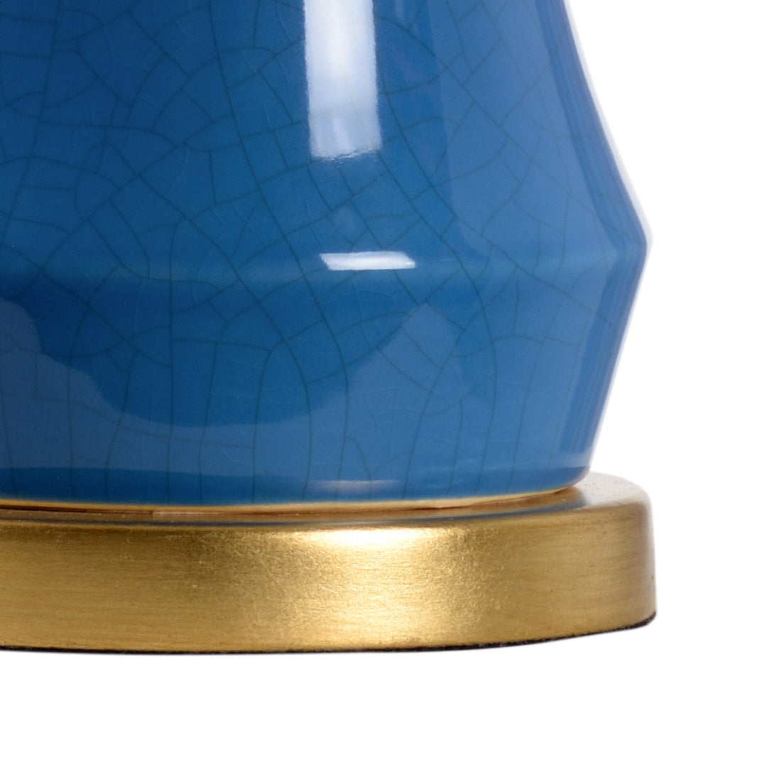 Chelsea House Bel Air Lamp in Blue by Jamie Merida