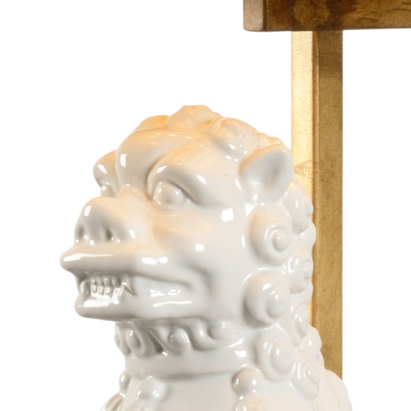 Chelsea House Chinese Dog Lamp