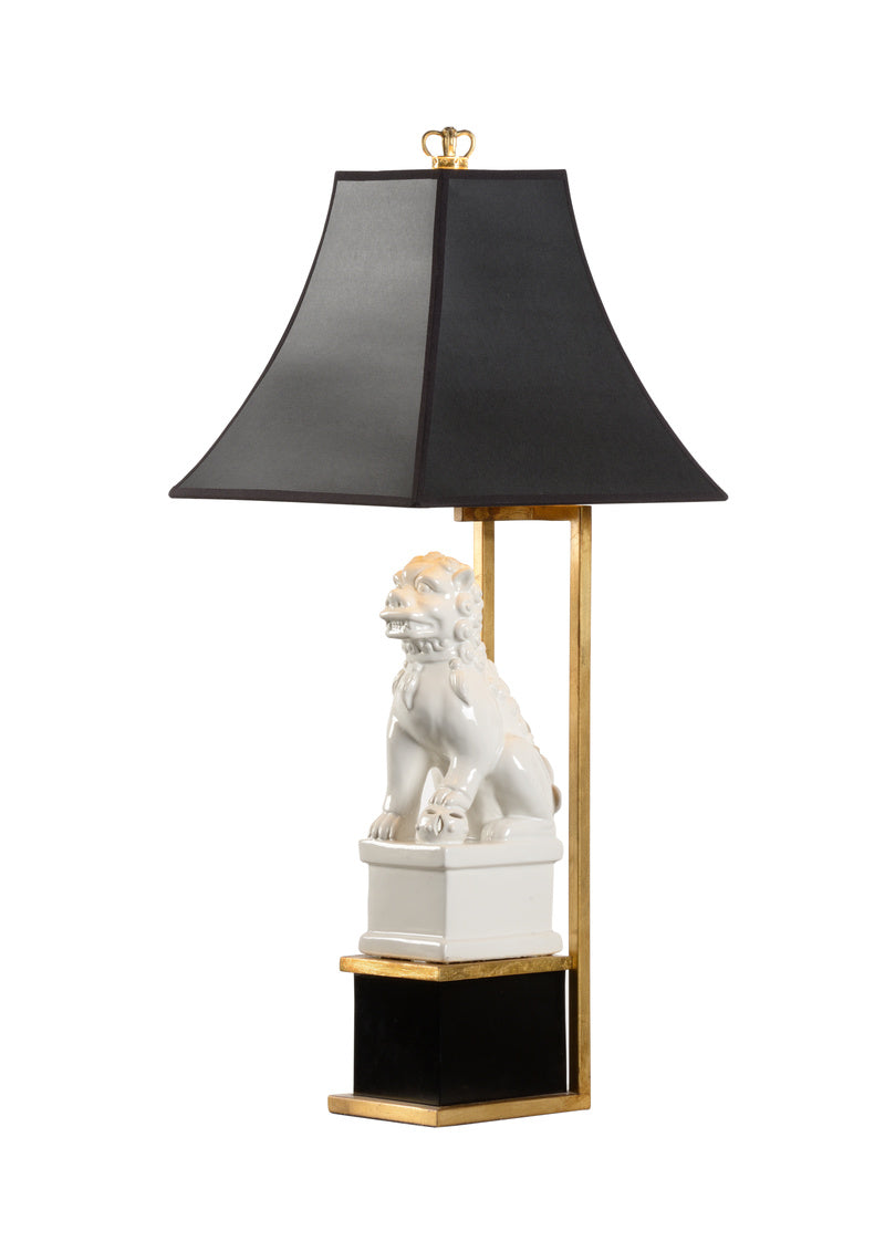 Chelsea House Chinese Dog Lamp