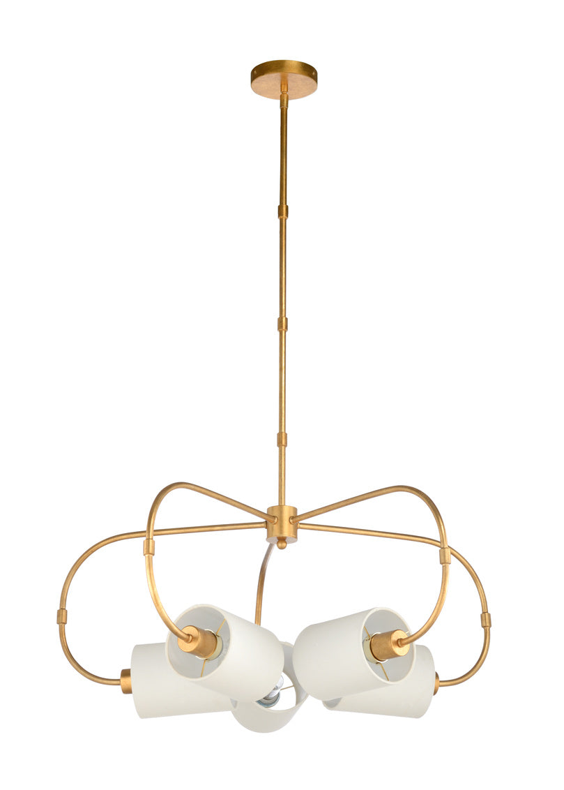 Chelsea House Ring Chandelier Gold