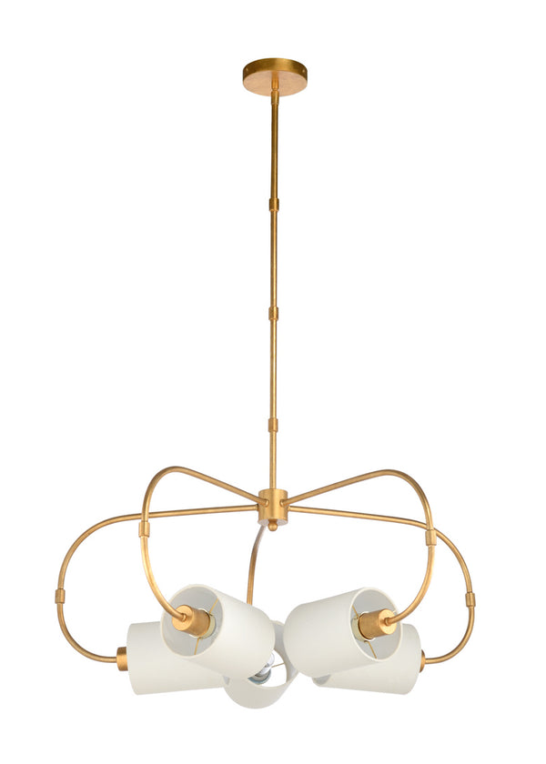 Chelsea House Ring Chandelier Gold