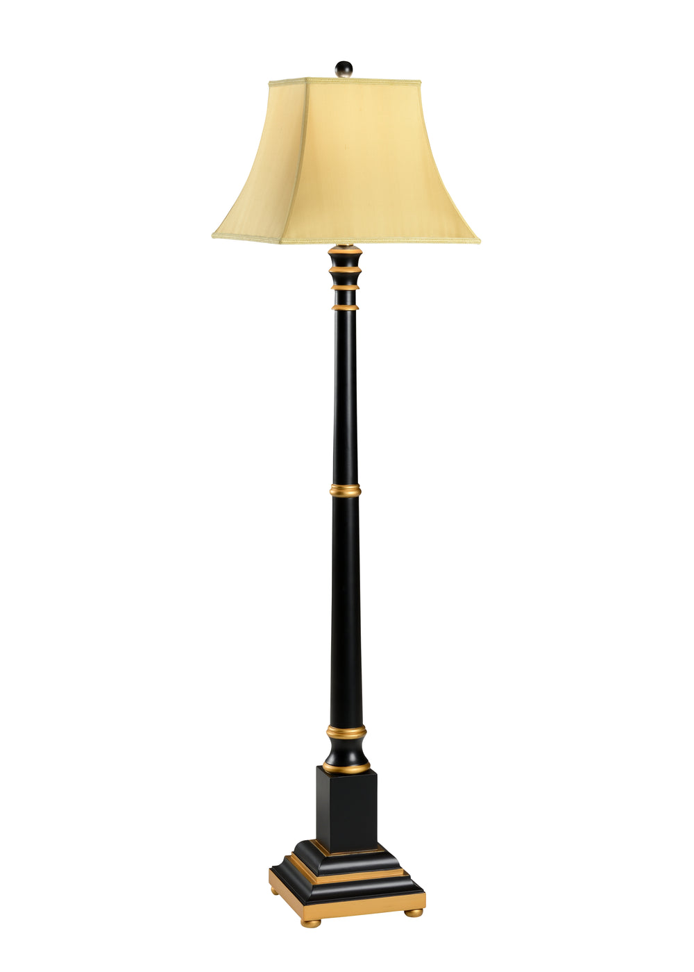 Wildwood Wood Candlestick Floor Lamp