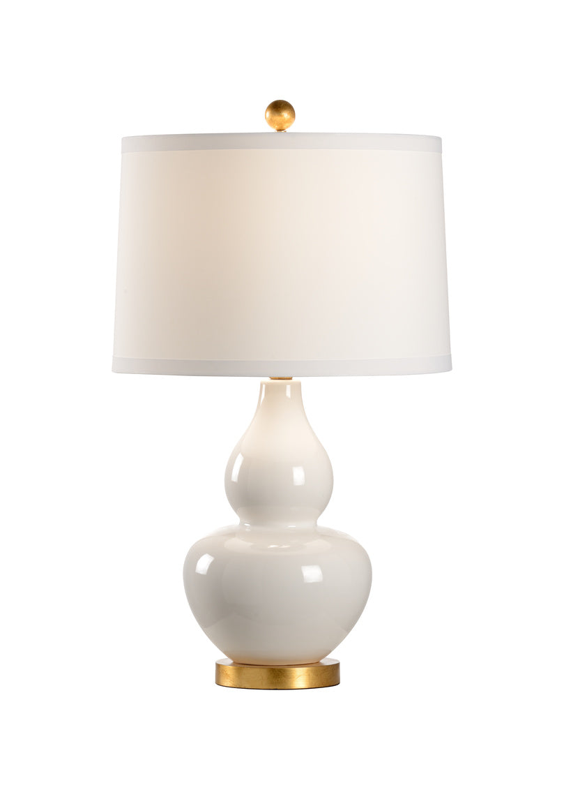 Chelsea House Gourd Lamp White