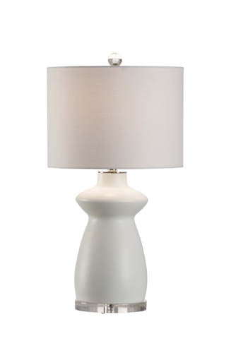 Chelsea House Tokyo Vase Lamp White