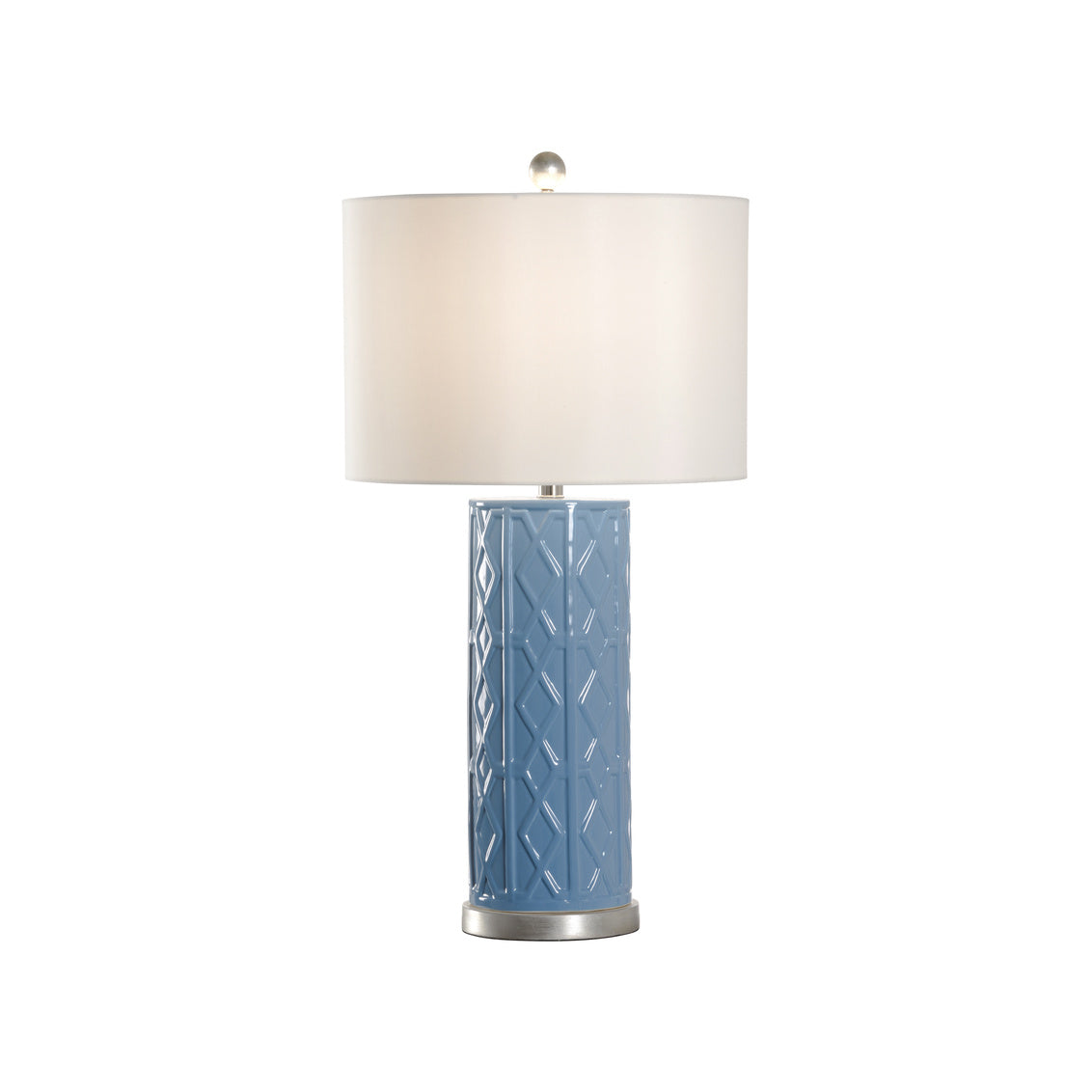 Chelsea House Andreu Lamp Blue/Silver
