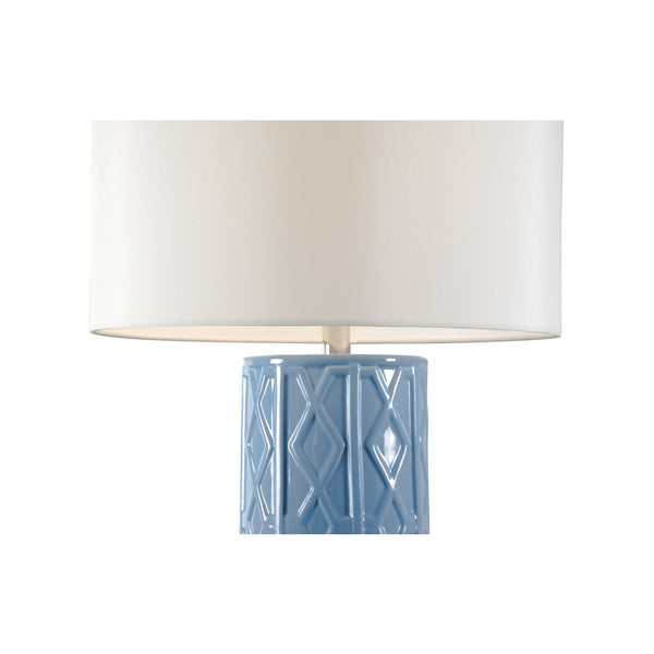 Chelsea House Andreu Lamp Blue/Silver