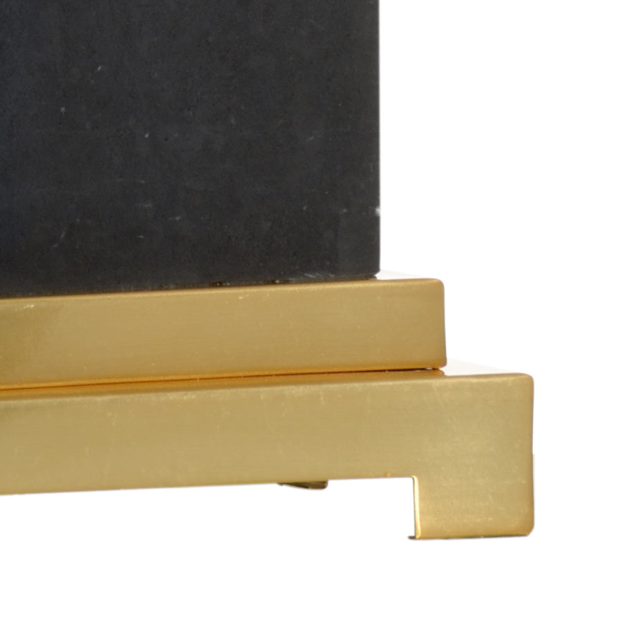 Chelsea House Black Kennedy Marble Lamp