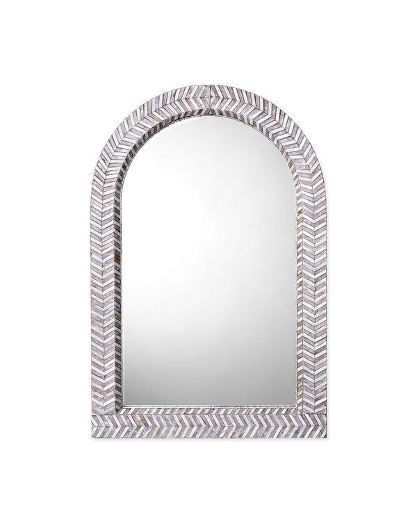 Jamie Young Beverly Mother Of Pearl Arch Wall Mirror