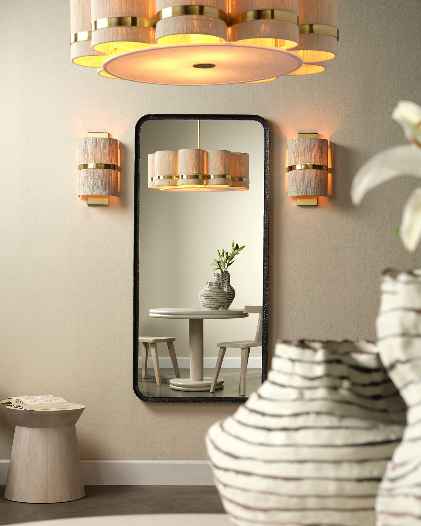 Jamie Young Capital Iron Rectangle Floor Mirror