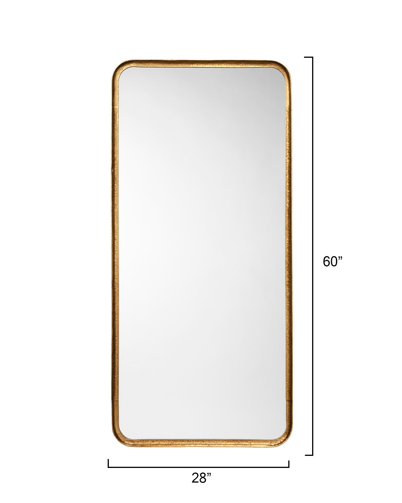Jamie Young Capital Iron Rectangle Floor Mirror