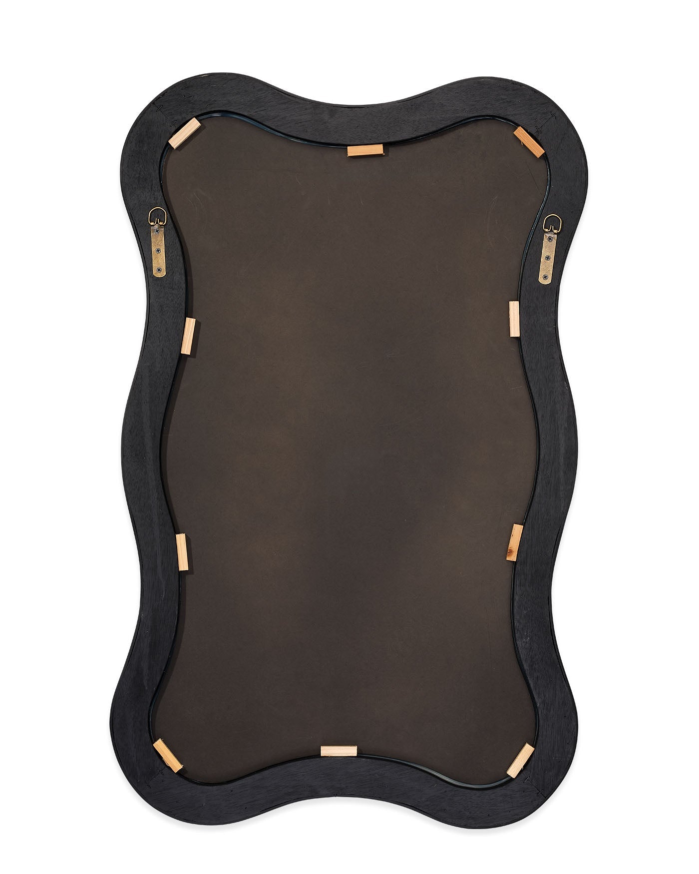 Jamie Young Deli Wavy Bamboo Wall Mirror