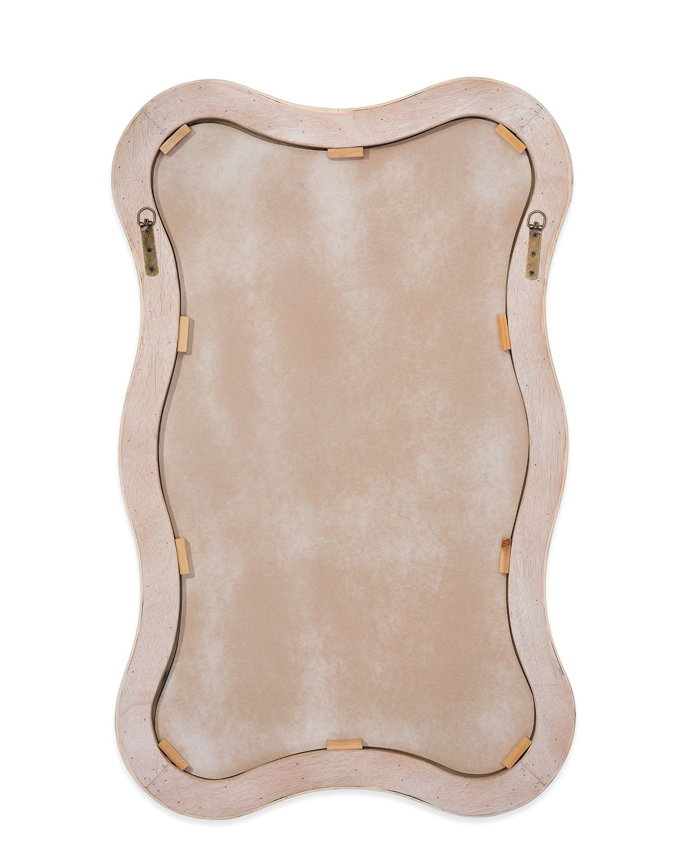 Jamie Young Deli Wavy Bamboo Wall Mirror