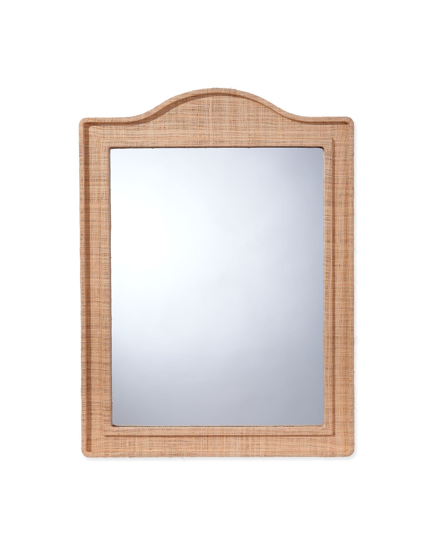 Jamie Young Hilltop Raffia Arch Wall Mirror