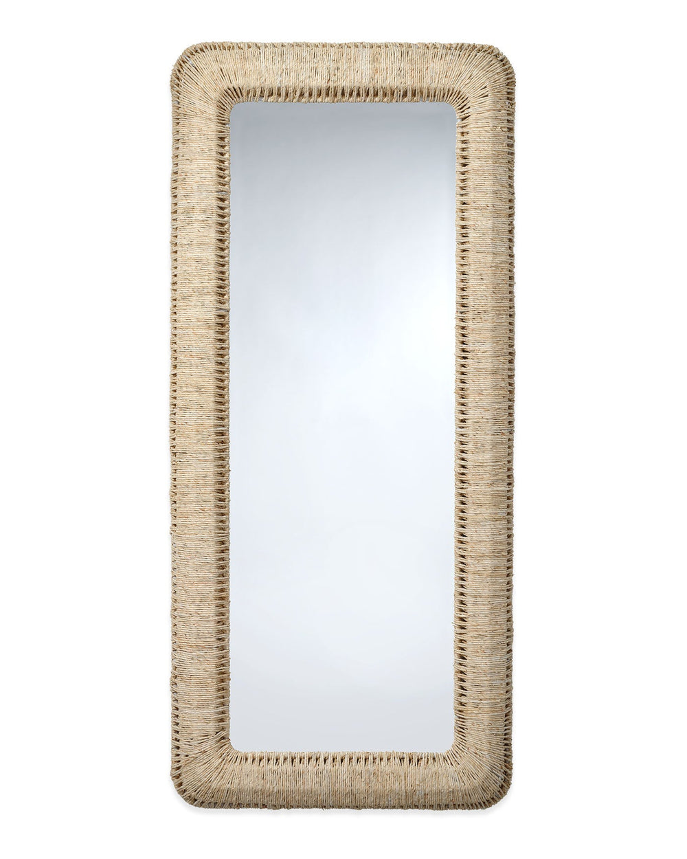 Jamie Young Hollis Rectangle Rope Floor Mirror