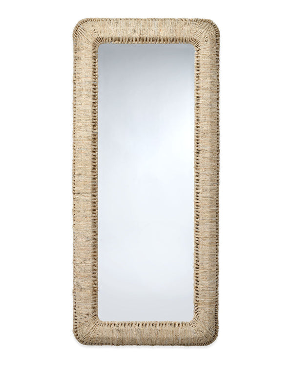 Jamie Young Hollis Rectangle Rope Floor Mirror
