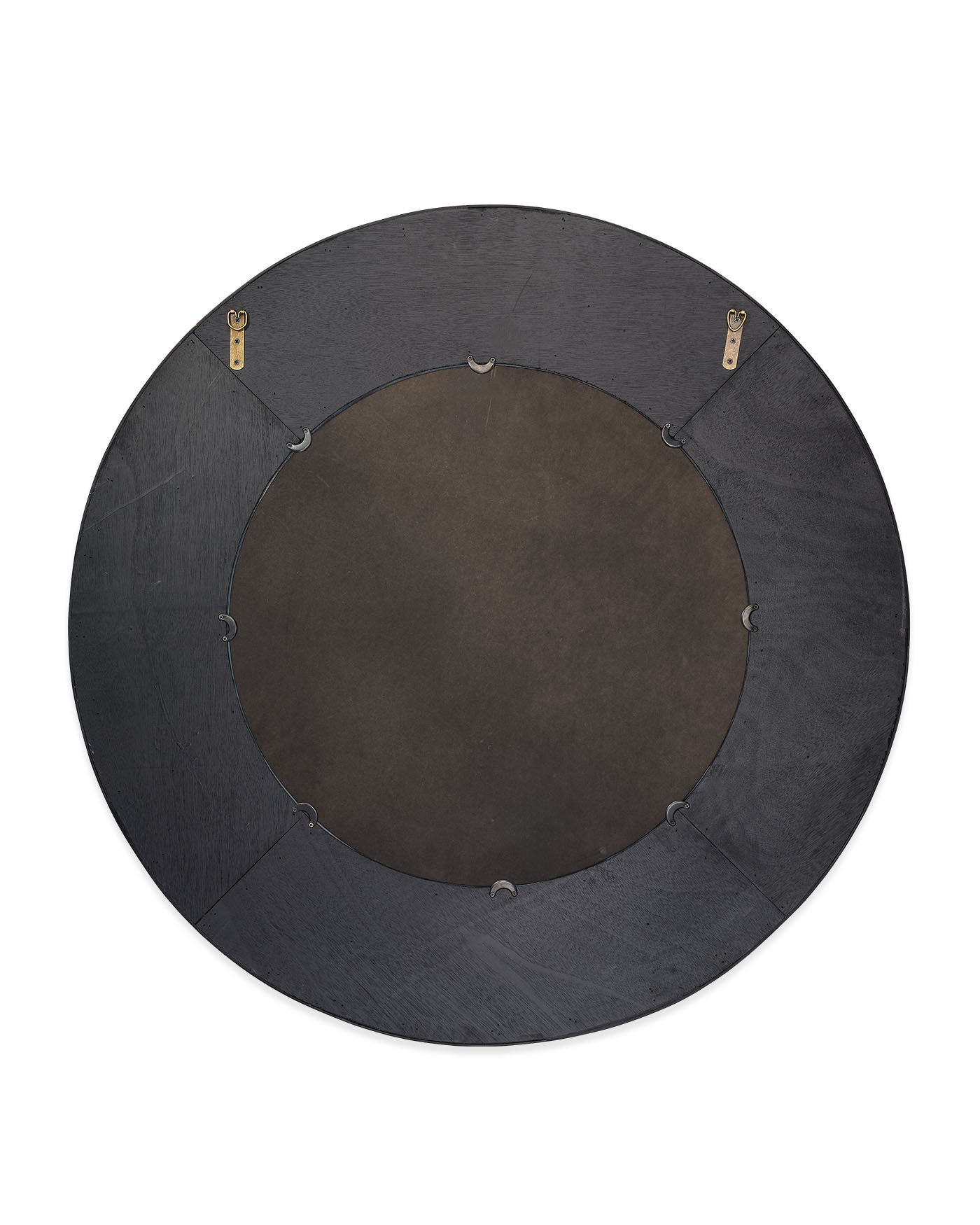 Jamie Young Paddock Bamboo Round Wall Mirror