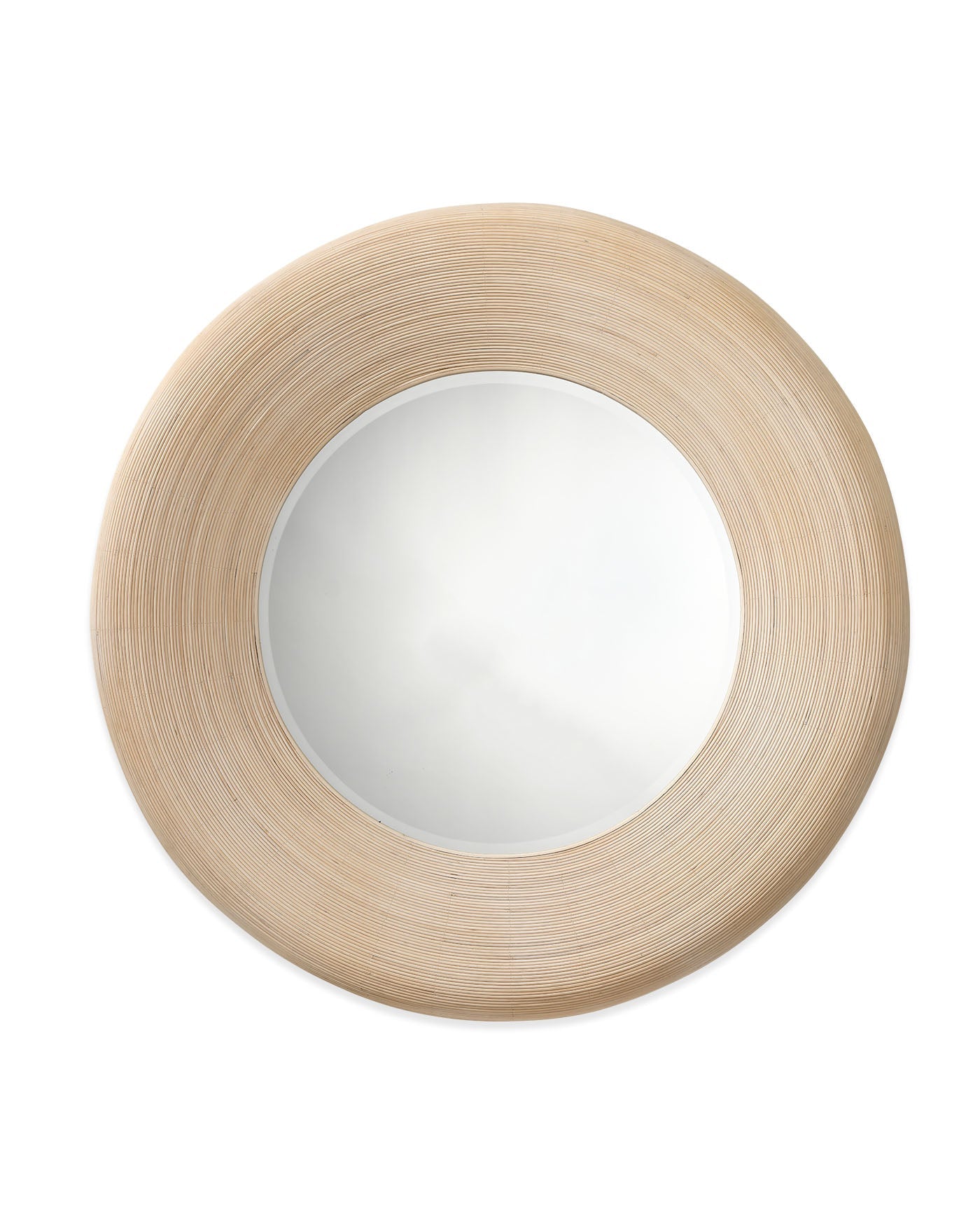 Jamie Young Paddock Bamboo Round Wall Mirror