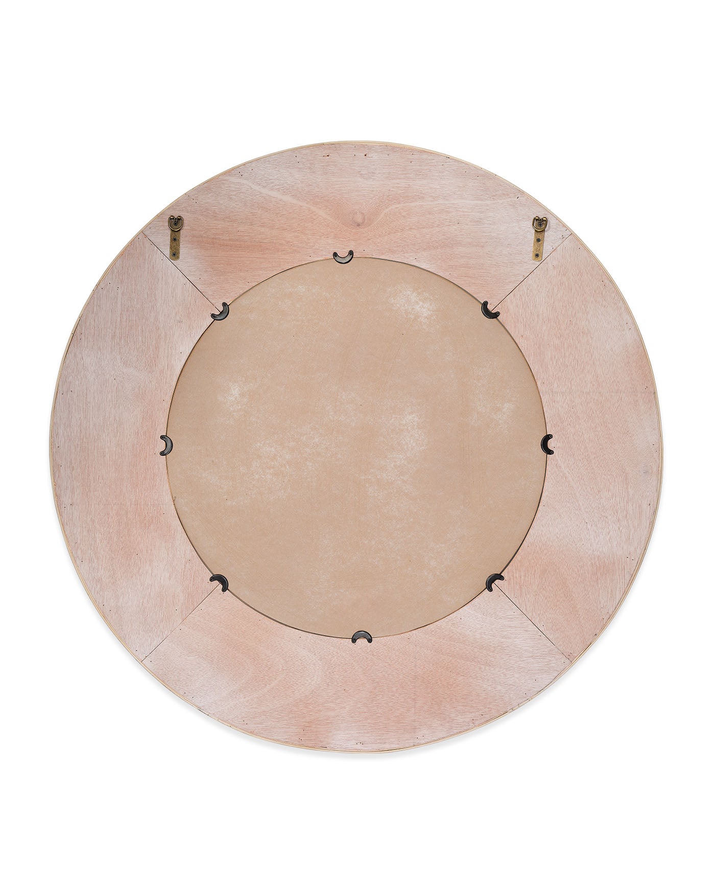 Jamie Young Paddock Bamboo Round Wall Mirror