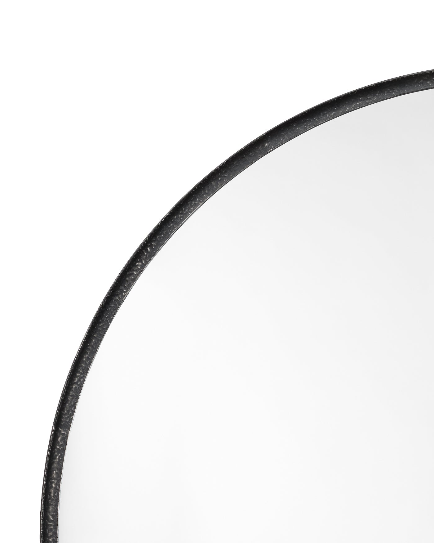 Jamie Young Refined Iron Round Extra Large Wall Mirror