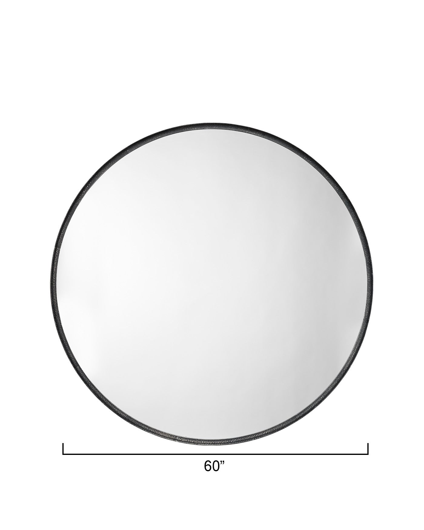 Jamie Young Refined Iron Round Extra Large Wall Mirror