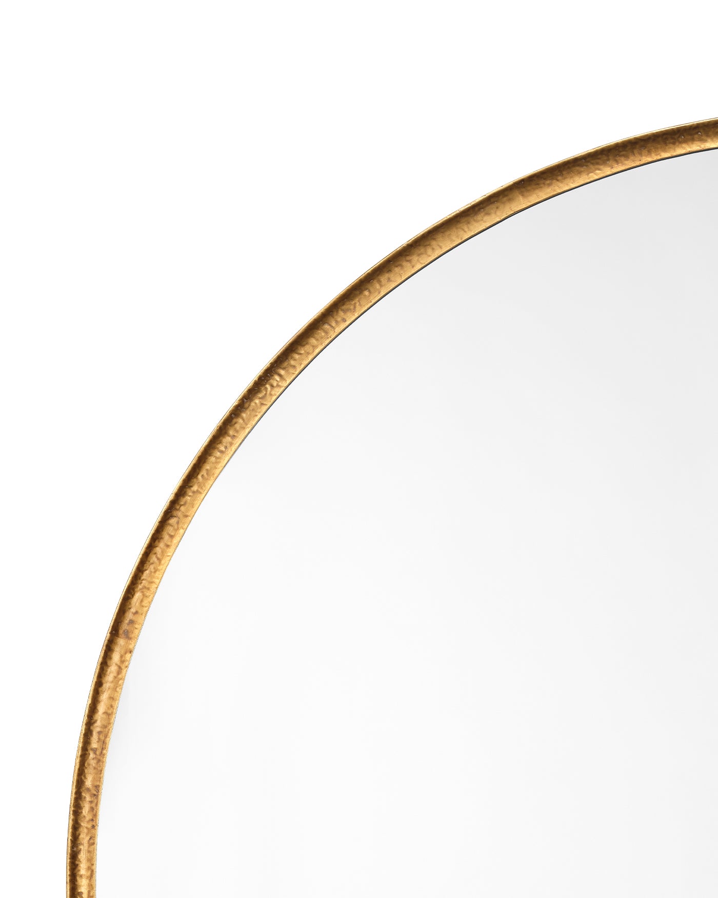 Jamie Young Refined Iron Round Extra Large Wall Mirror